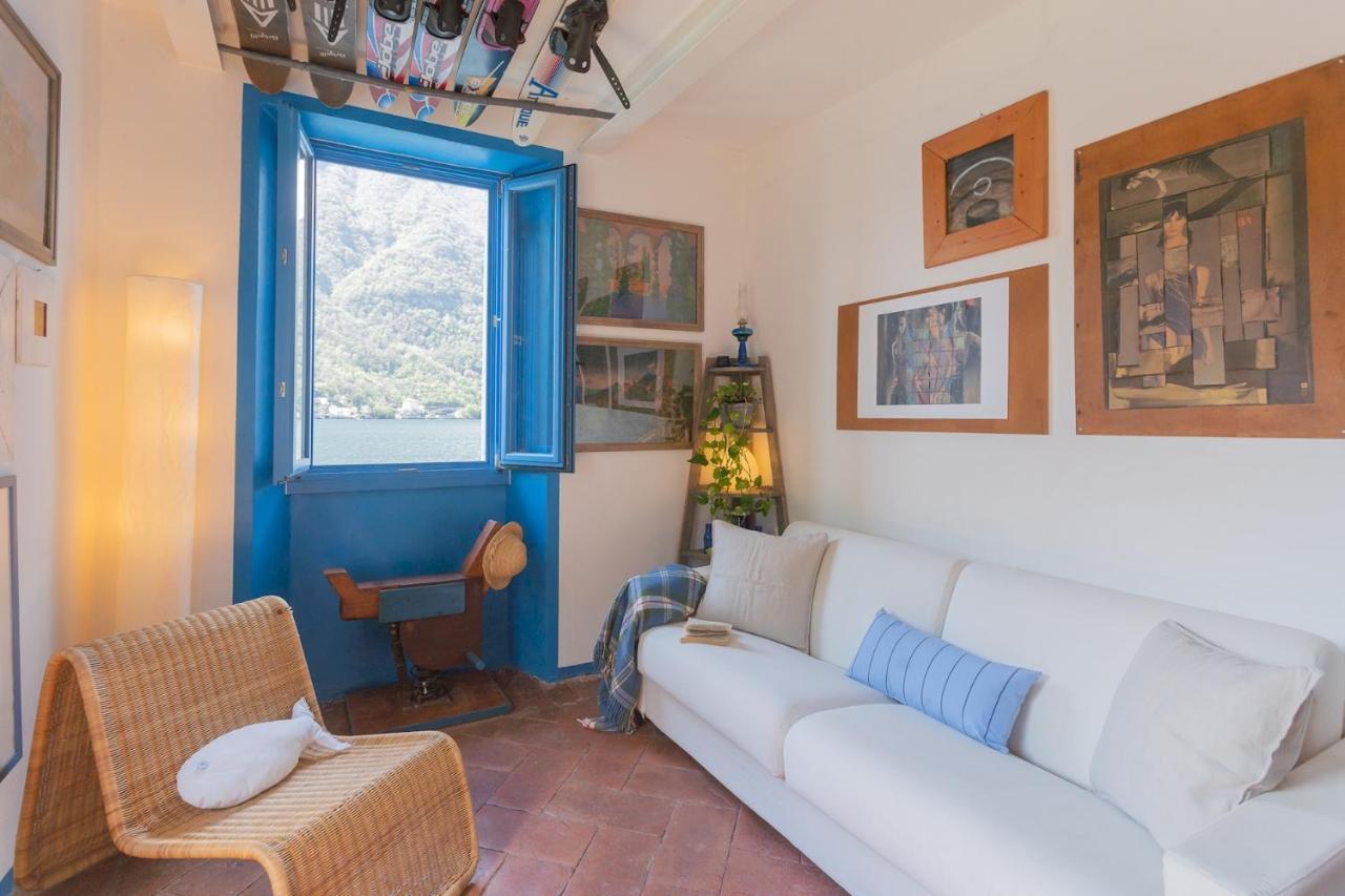 Deriva Apartment On Careno'S Beach By Rent All Como Nesso Exterior foto